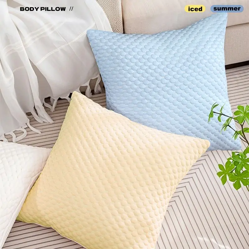 Silk Pillowcase - [Только включает наволочку] Летняя двусторонняя прохладная