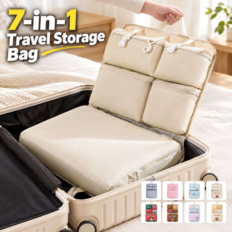 Travel Luggage Set - Универсальная дорожная сумка-органайзер 7-в-1, портативный подвесной