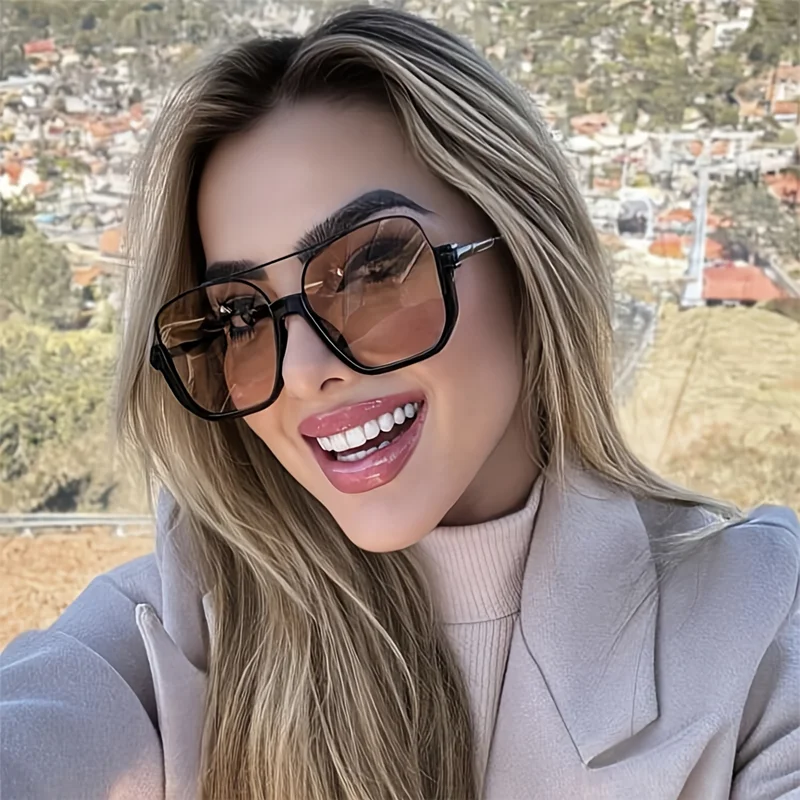 Sunglasses Uv400 - Новые винтажные солнцезащитные очки оверсайз для