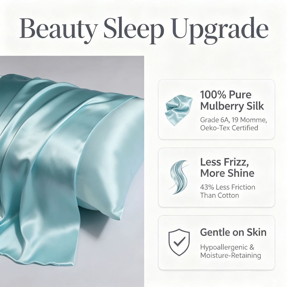 Наволочка из 100% натурального – обзор и цена Silk Pillowcase
