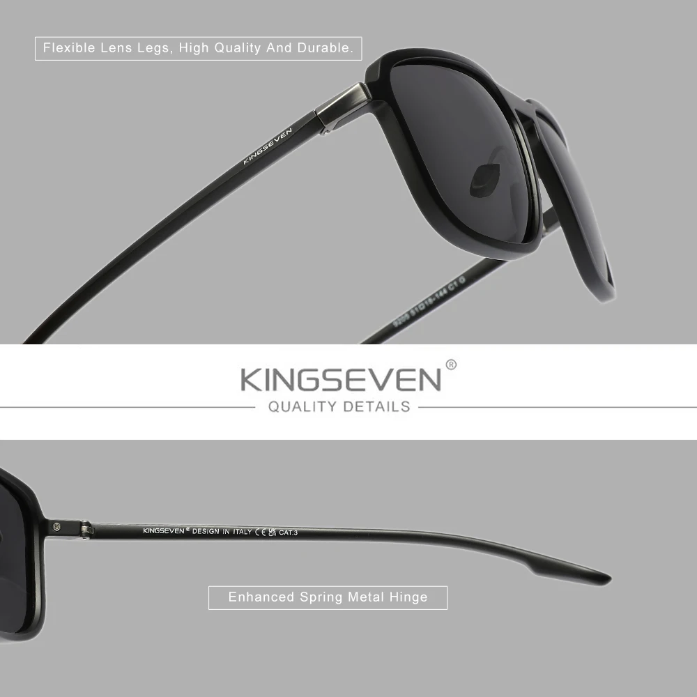 KINGSEVEN – поляризационные со – обзор и цена Sunglasses Uv400